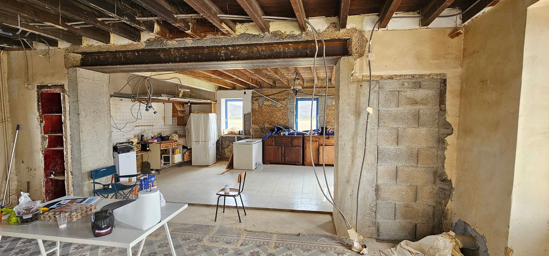 Rénovation d’une maison de 150 m2 à Bossieu